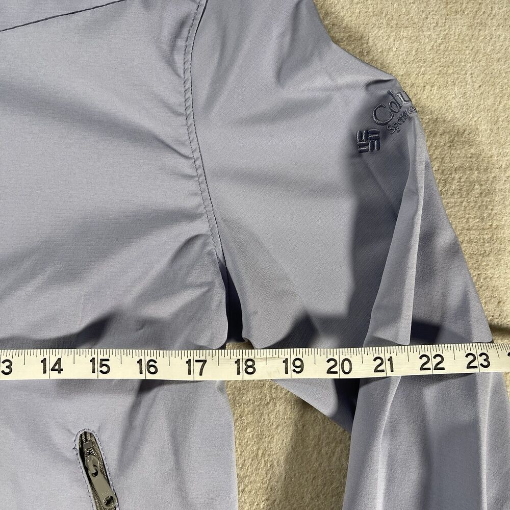Vintage Columbia Women's Long Sleeve Light Purple Full Zip Jacket Size M - Picture 6 of 7